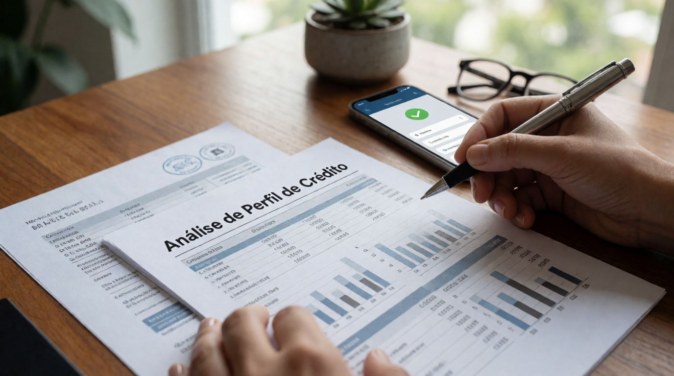 brazilian financial credit analysis office documents lise perfil