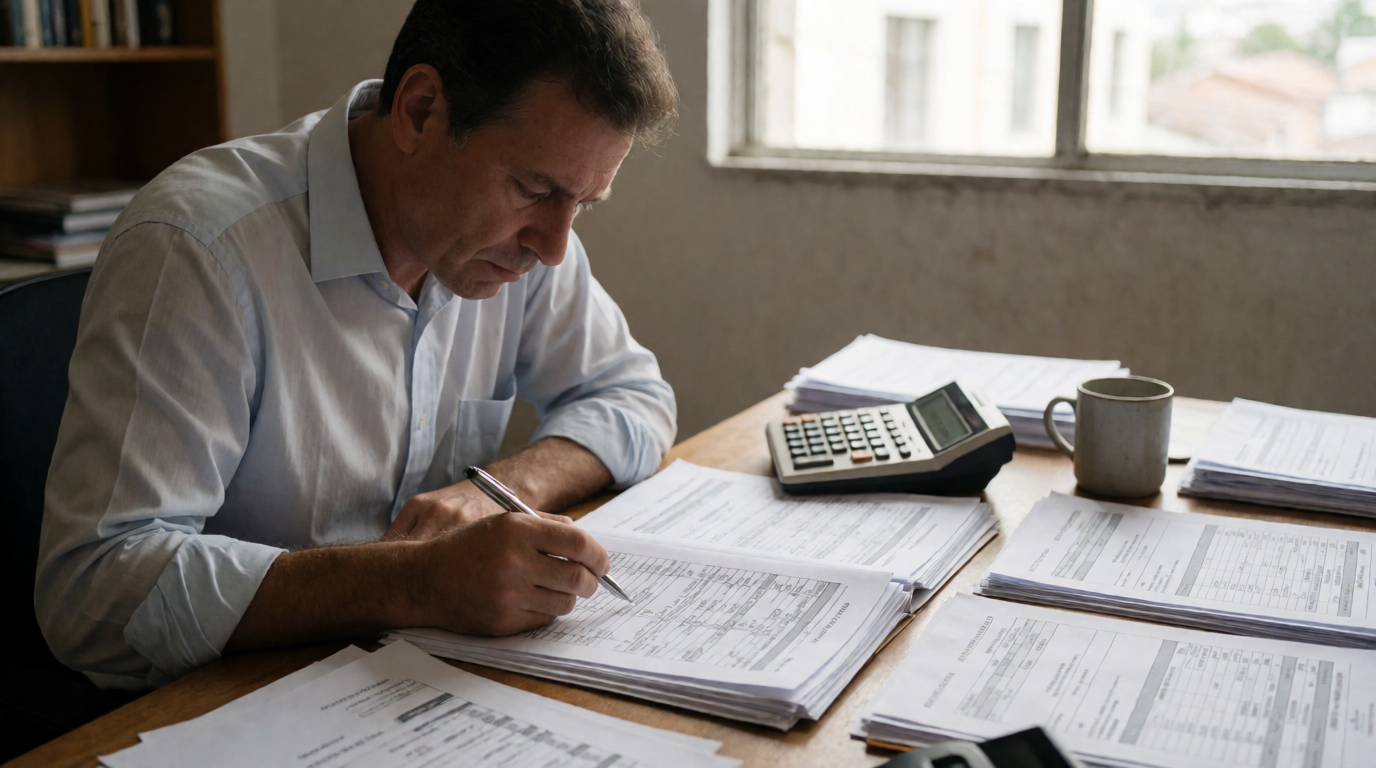brazilian financial credit analysis office documents lise perfil