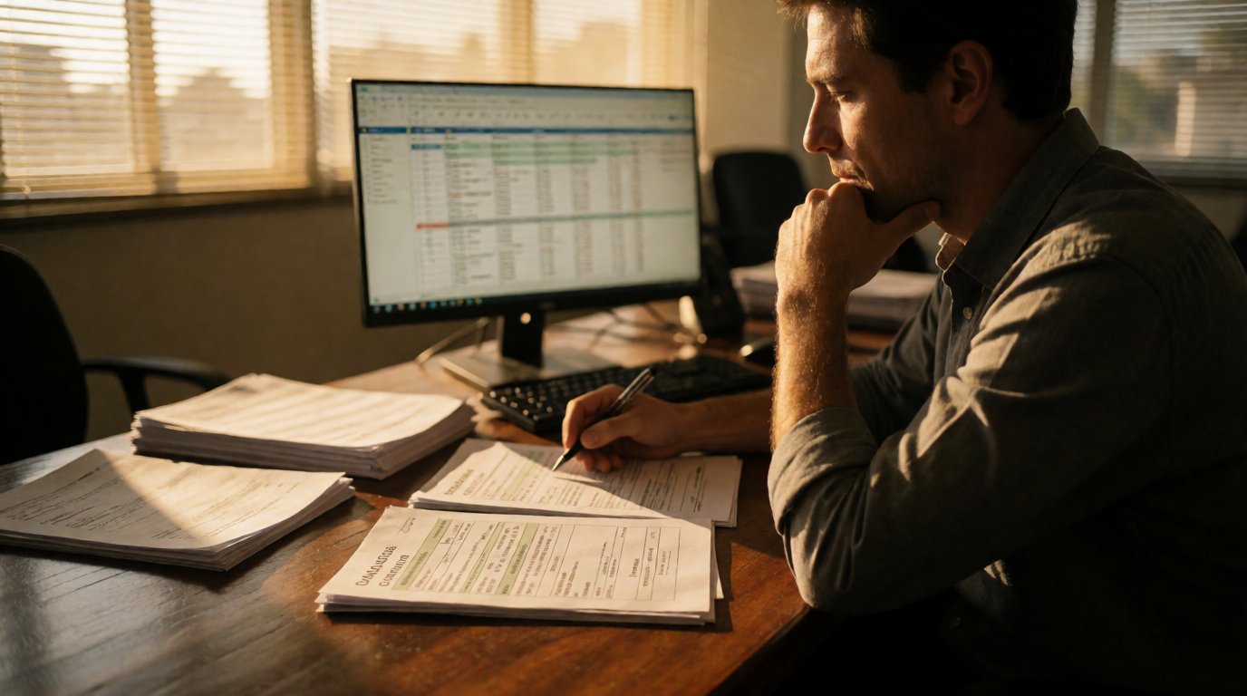 brazilian financial credit analysis office documents lise perfil