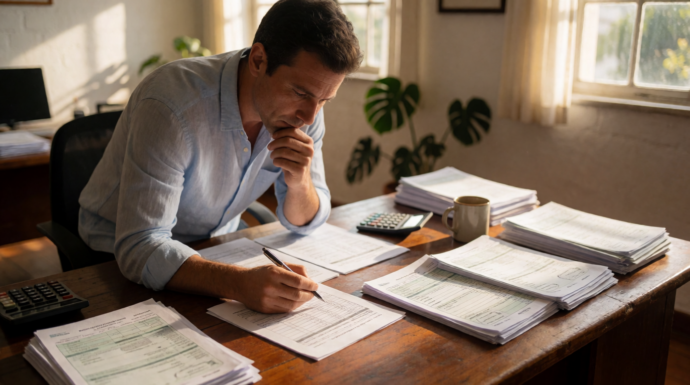 brazilian financial credit analysis office documents lise perfil