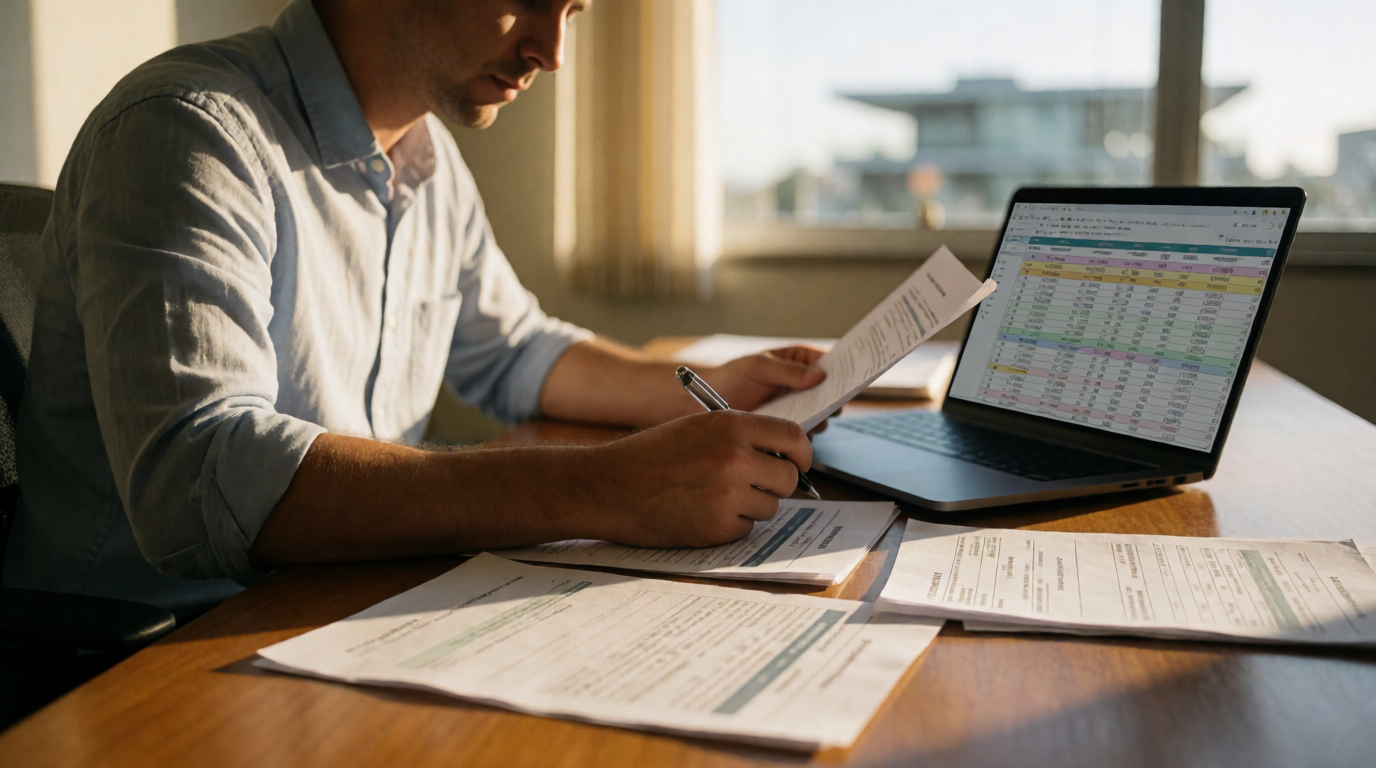 brazilian financial credit analysis office documents lise perfil