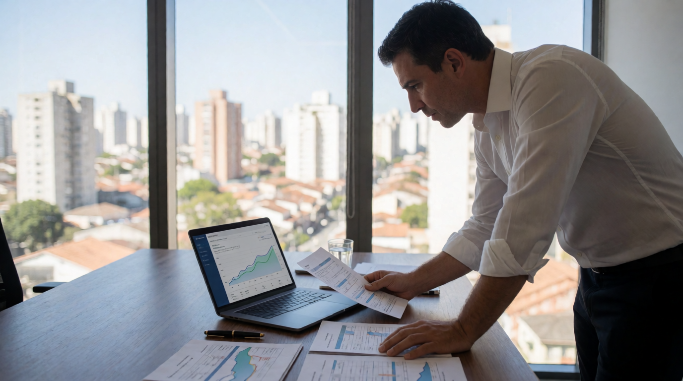 brazilian financial credit analysis office documents lise perfil
