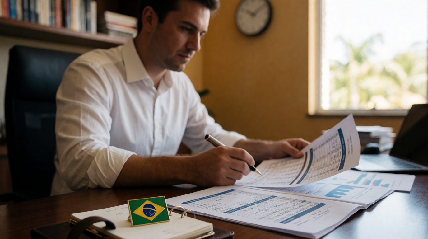 brazilian financial credit analysis office documents lise perfil
