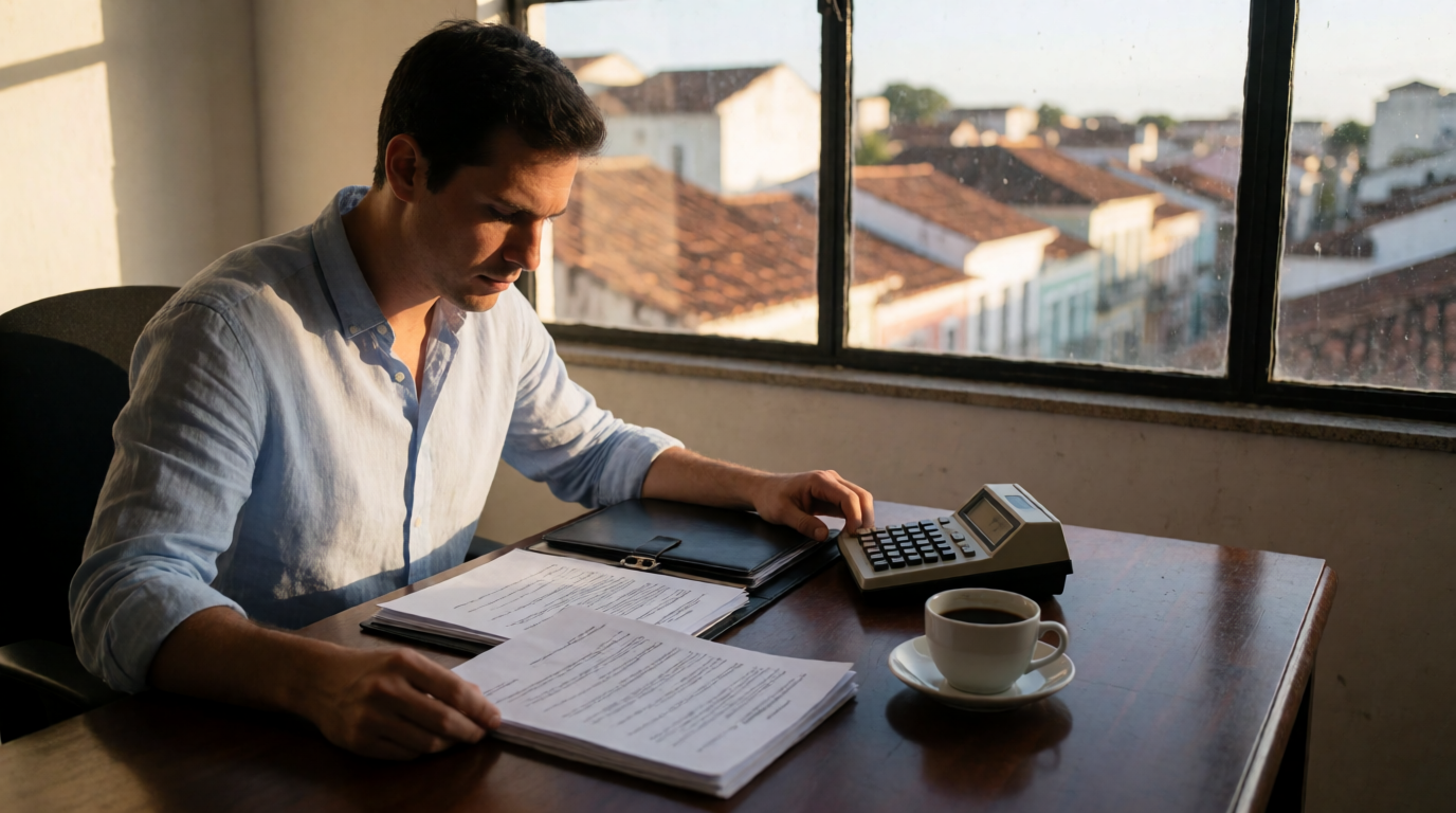 brazilian financial credit analysis office documents lise perfil
