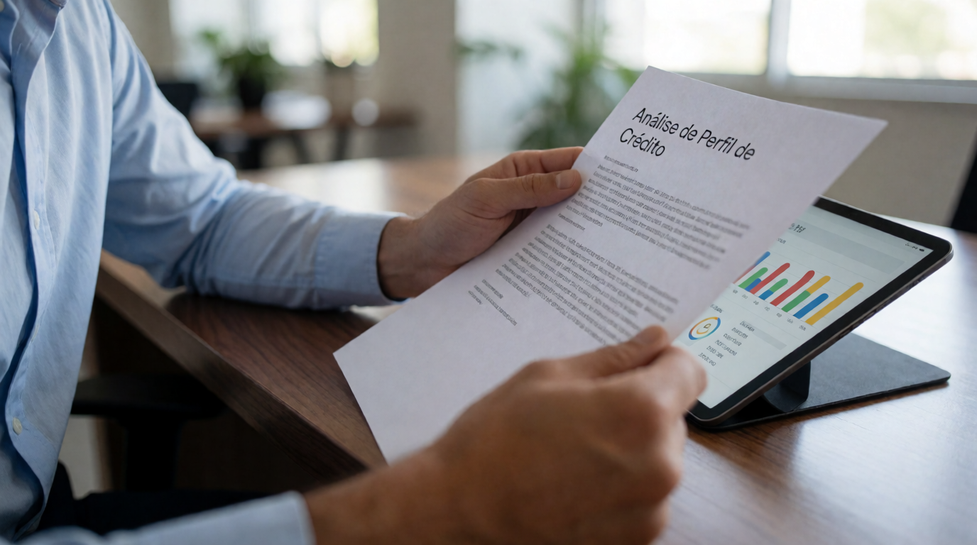 brazilian financial credit analysis office documents lise perfil