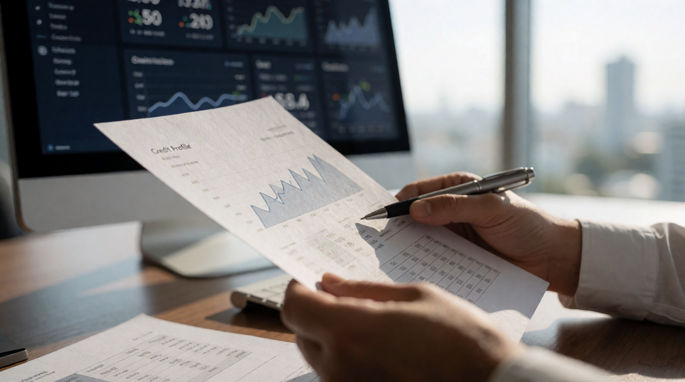 brazilian financial credit analysis office documents lise perfil