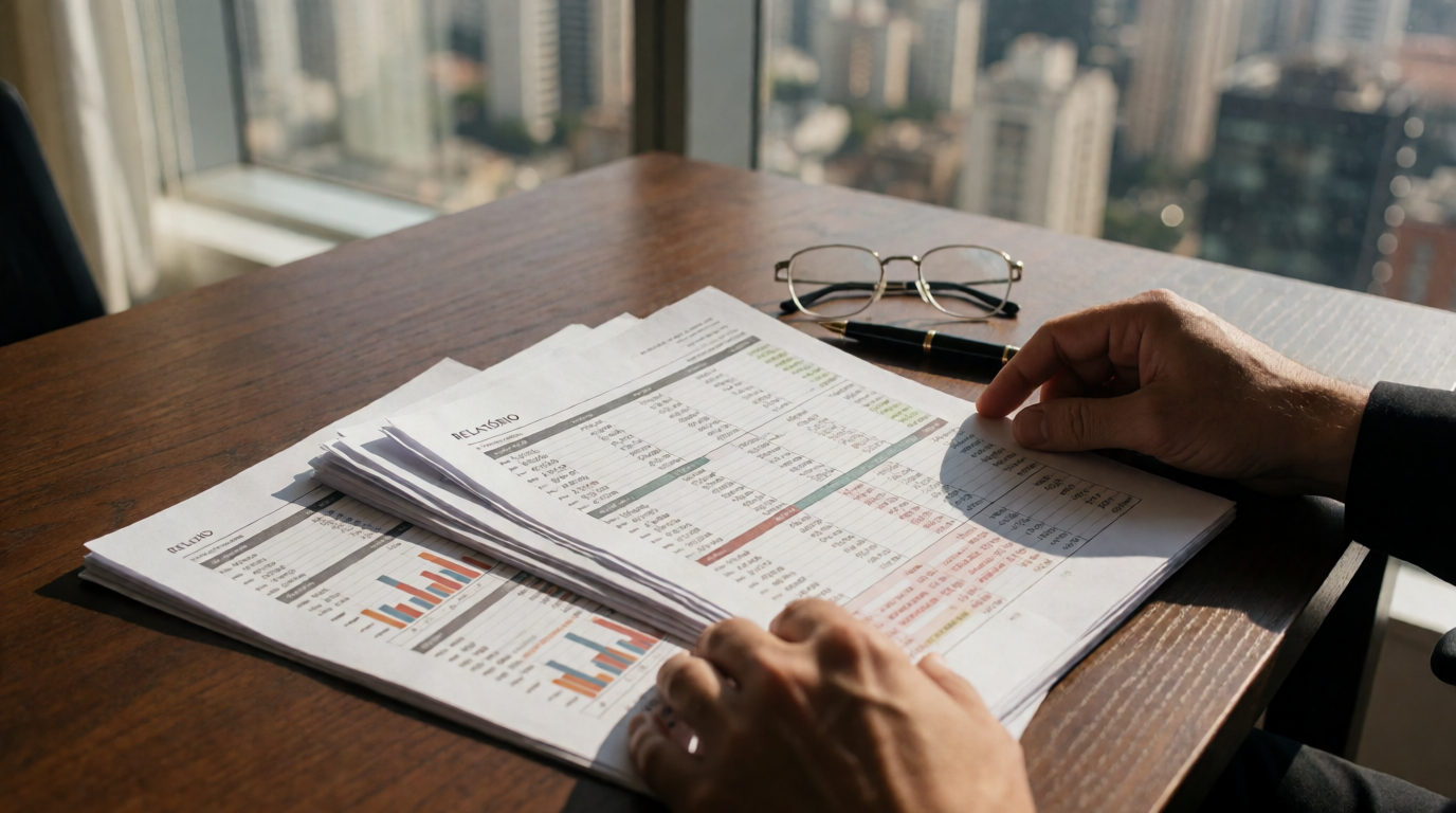 brazilian financial credit analysis office documents lise perfil