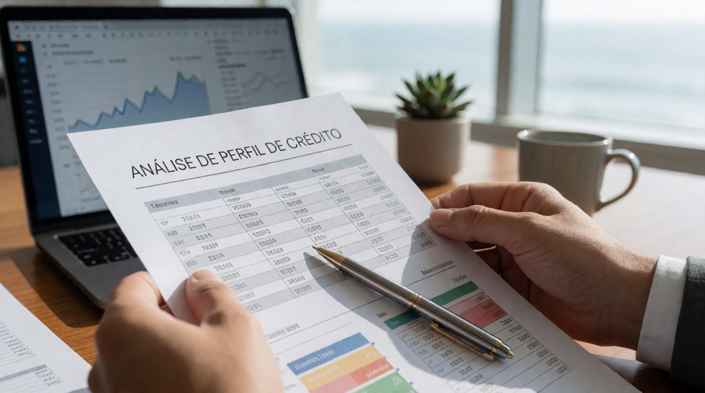 brazilian financial credit analysis office documents lise perfil