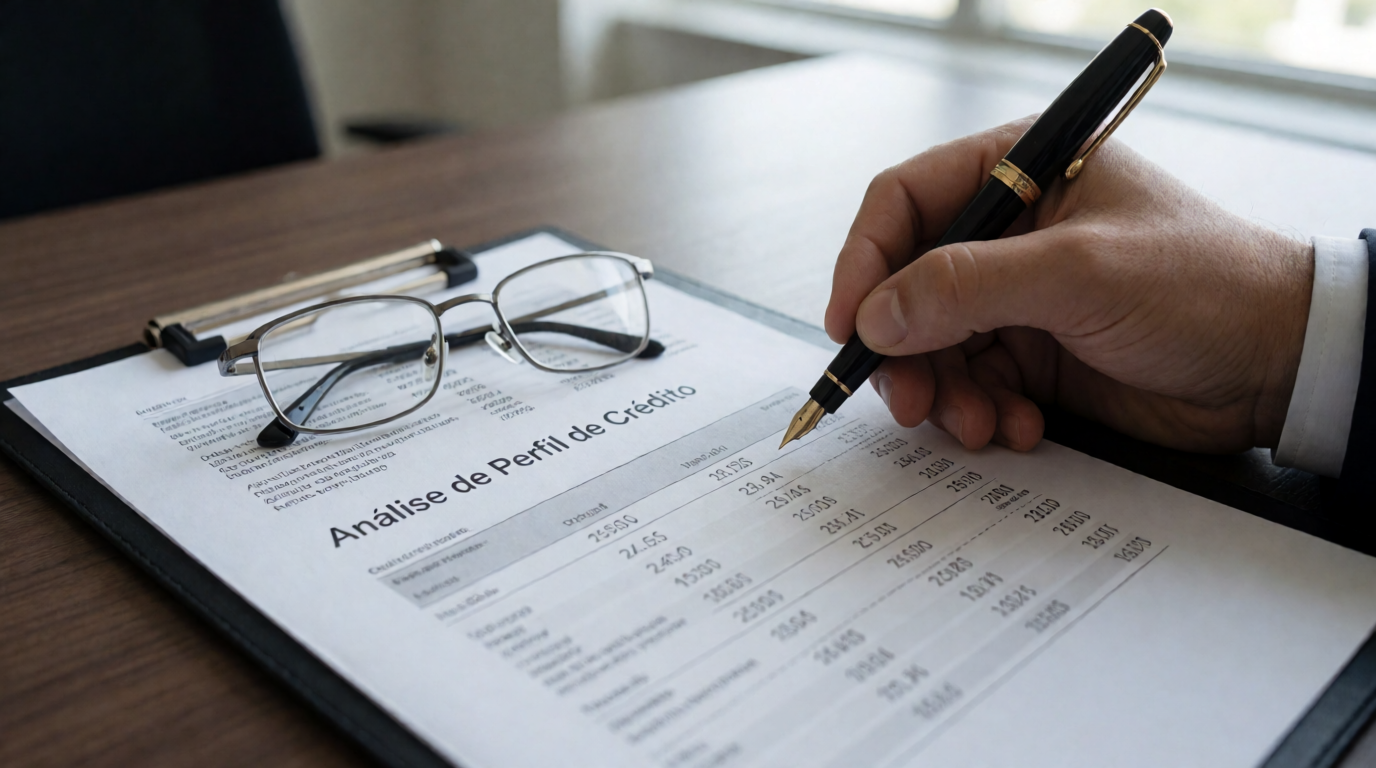 brazilian financial credit analysis office documents lise perfil