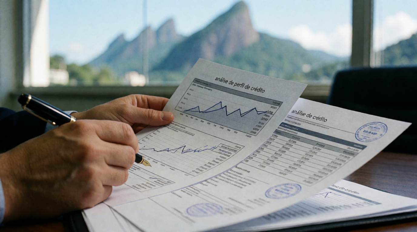 brazilian financial credit analysis office documents lise perfil