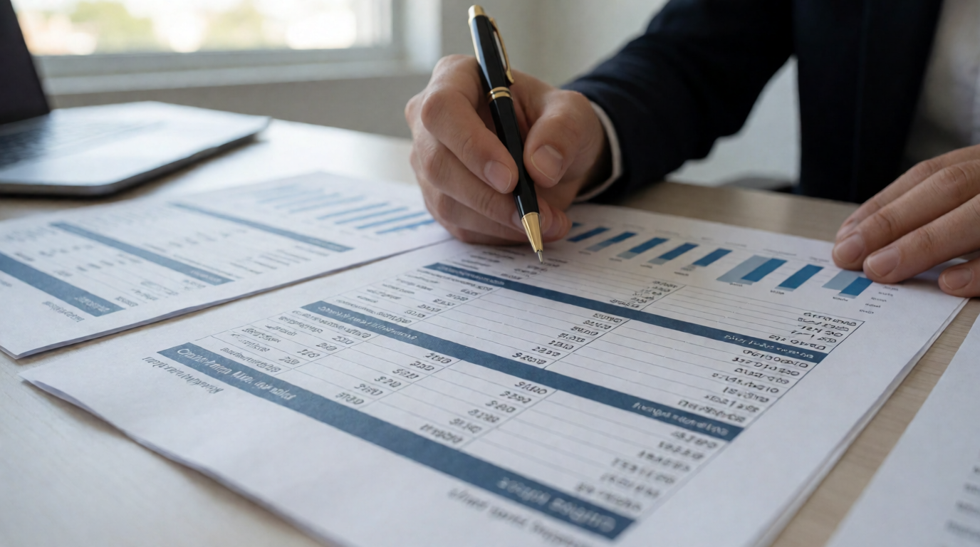 brazilian financial credit analysis office documents lise perfil