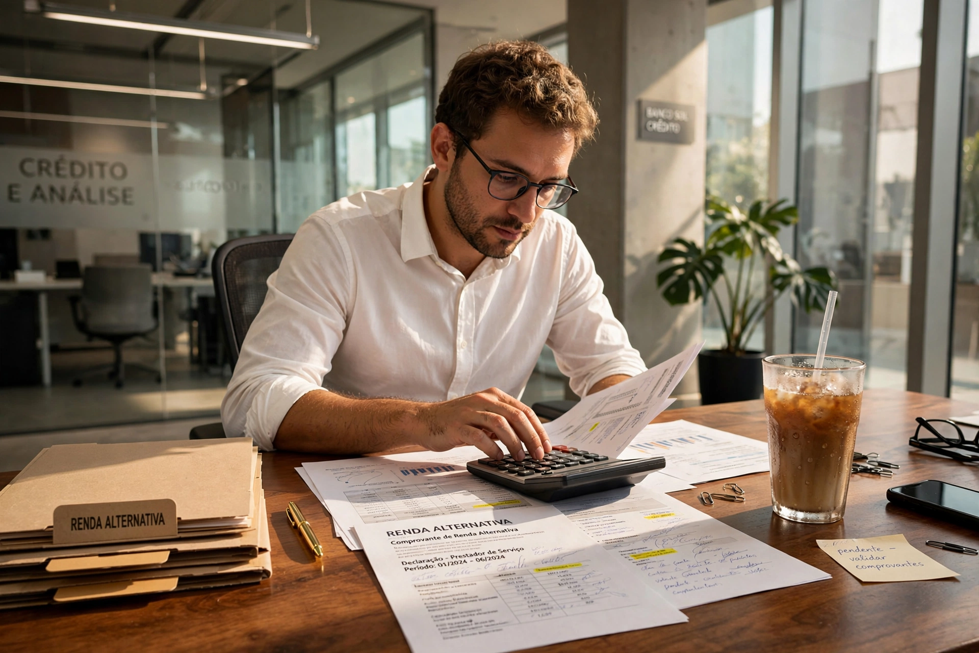 brazilian financial credit analysis office documents banco aceita