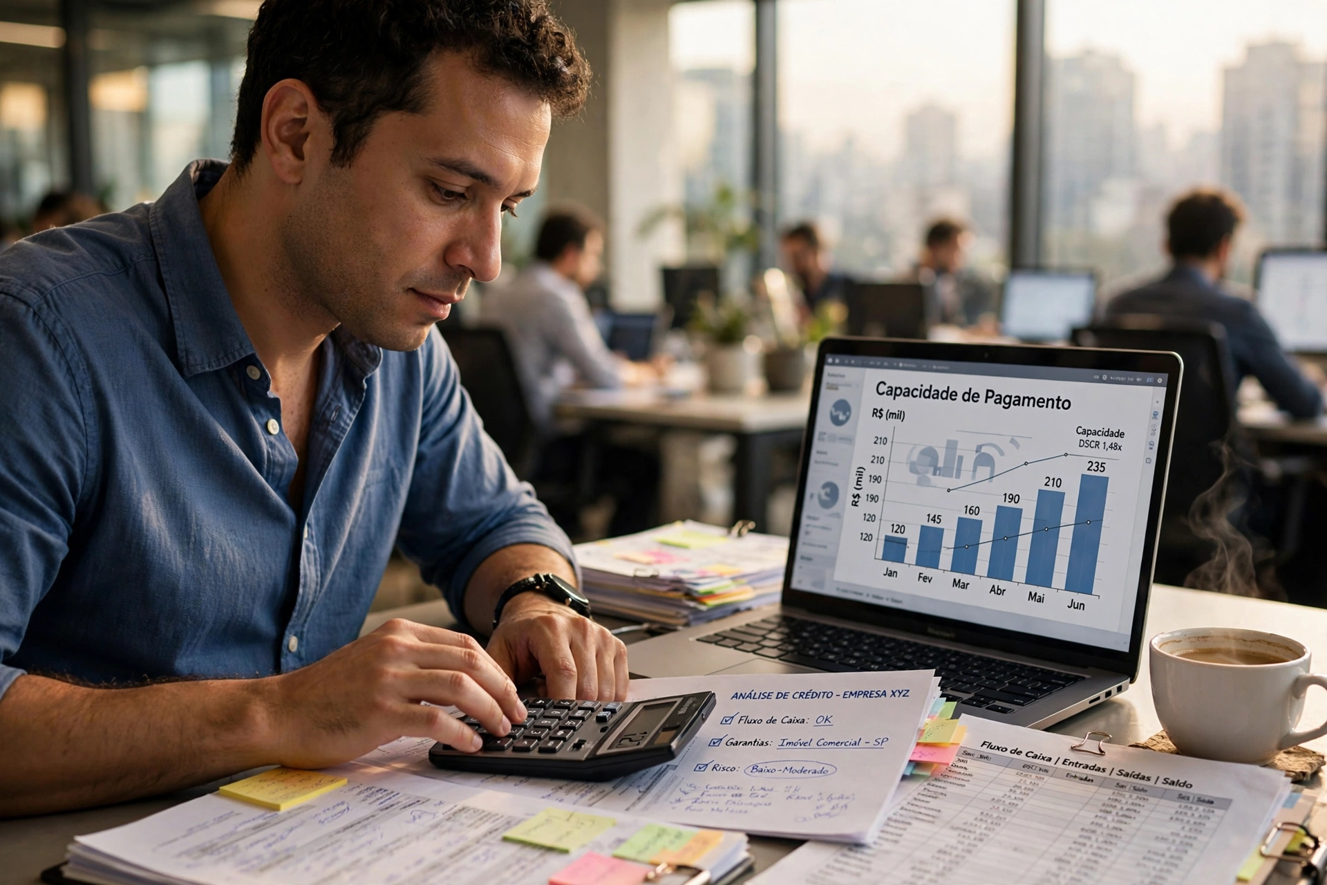 brazilian financial credit analysis office documents capacidade payment