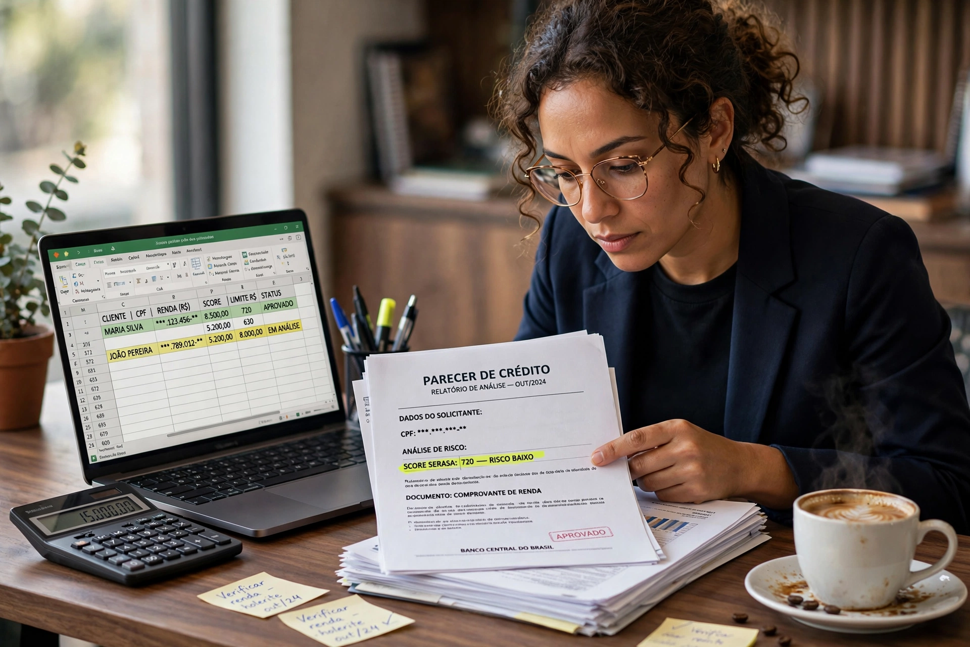 brazilian financial credit analysis office documents conseguir empr