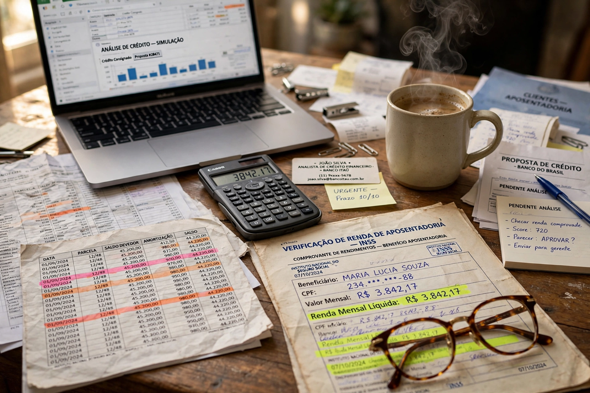 brazilian financial credit analysis office documents comprovar renda