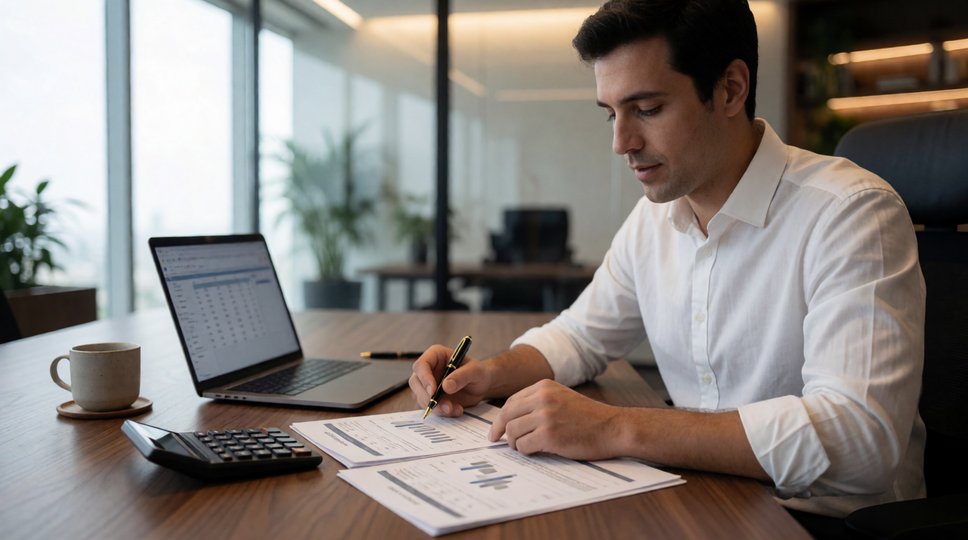 brazilian financial credit analysis office documents escolher limite