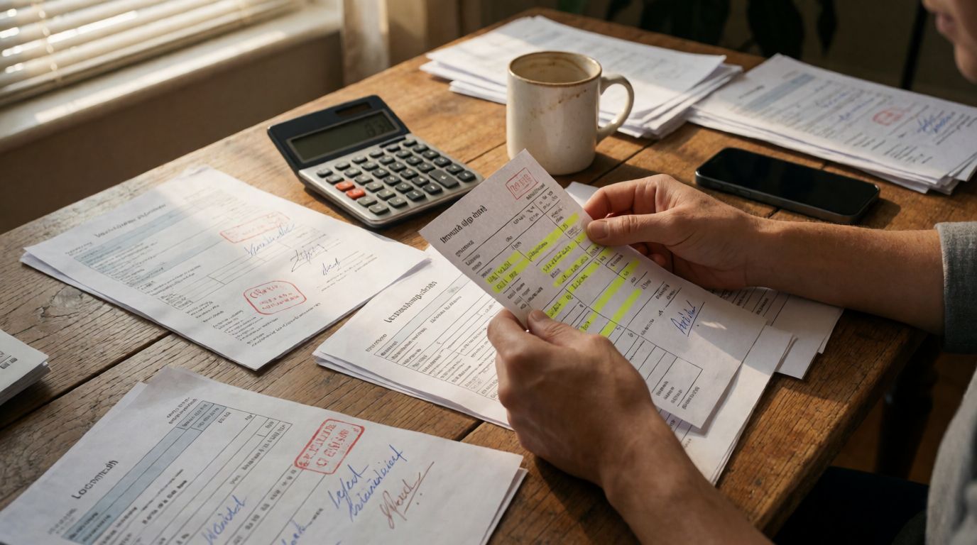 brazilian financial credit analysis office documents comprova renda