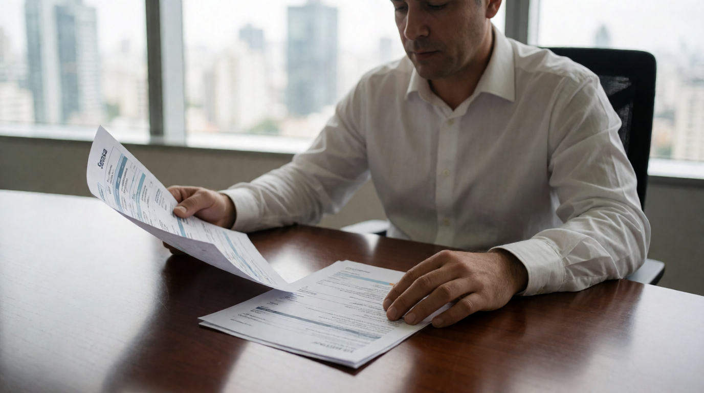 brazilian financial credit analysis office documents diferenca score