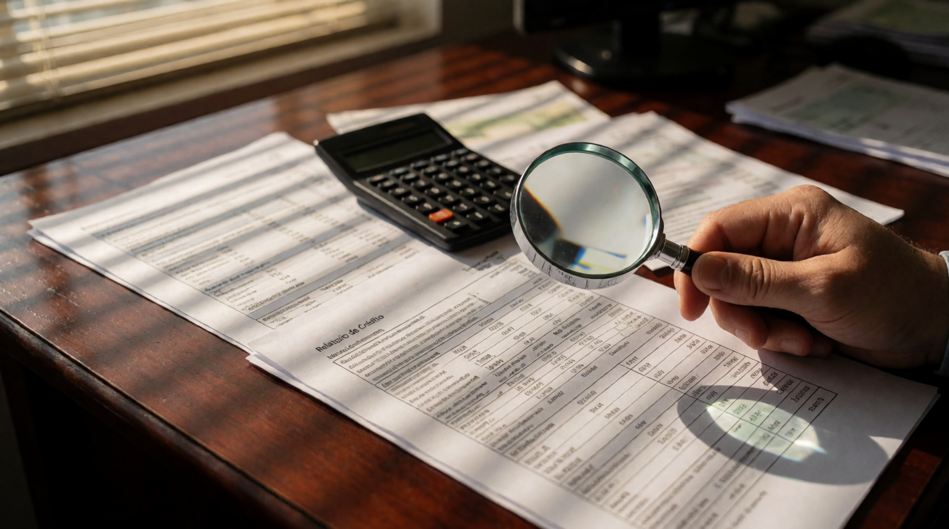 brazilian financial credit analysis office documents faixas score
