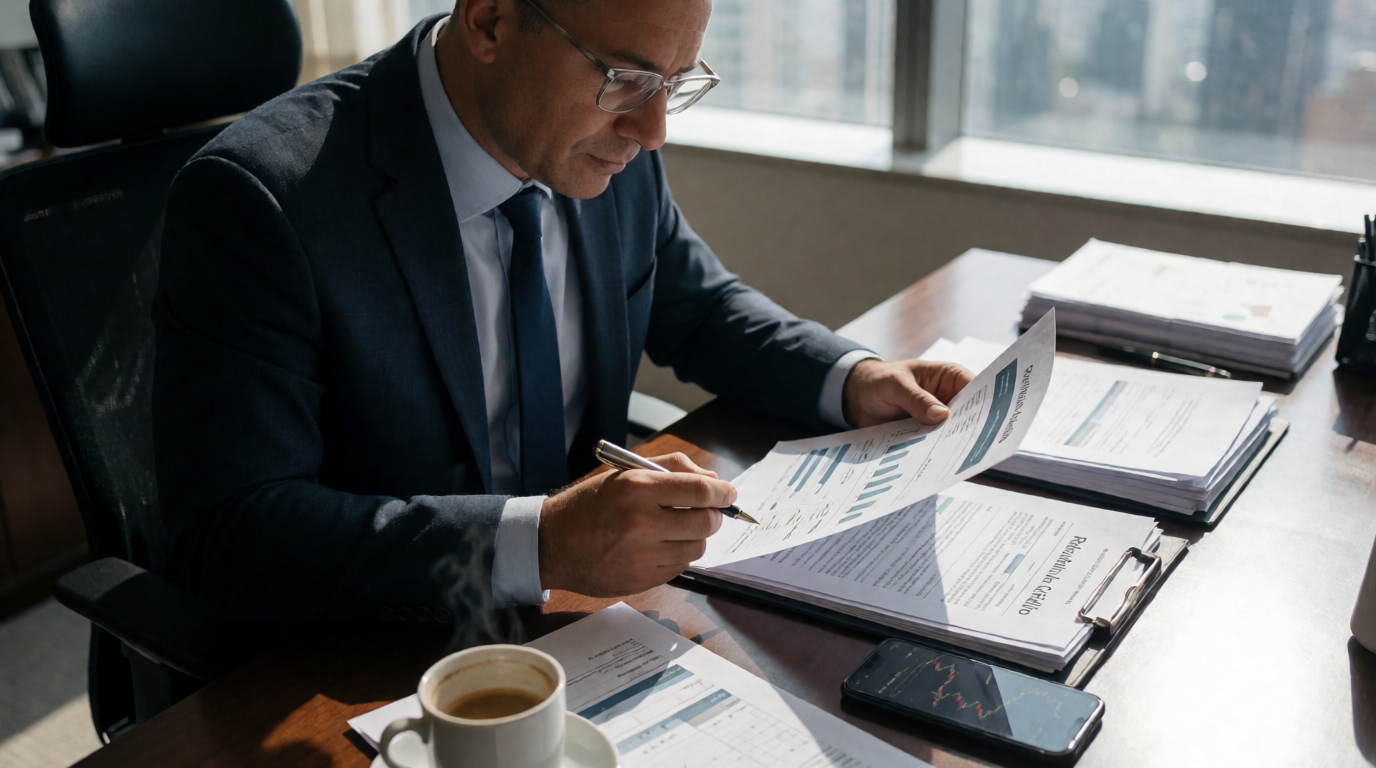 brazilian financial credit analysis office documents investimento rating