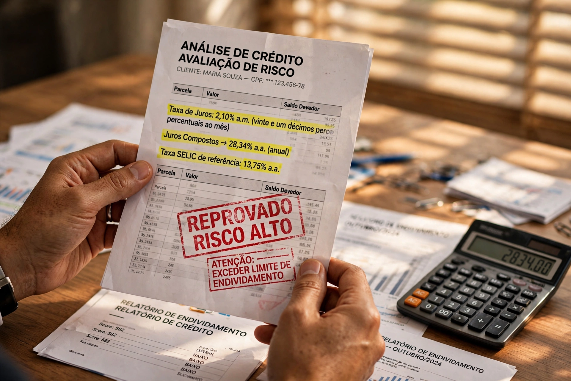 brazilian financial credit analysis office documents juros abusivos