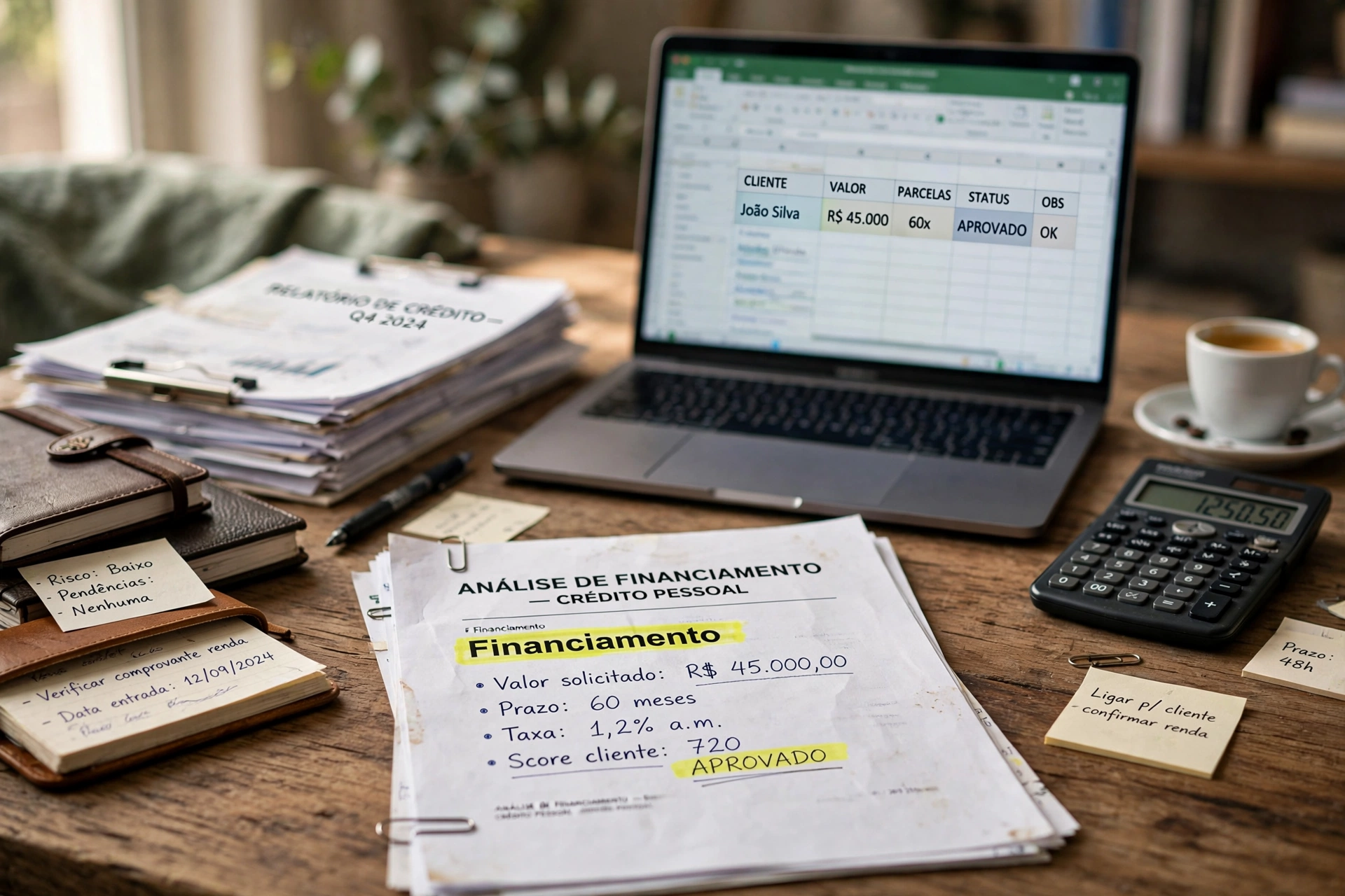 brazilian financial credit analysis office documents organizar finan