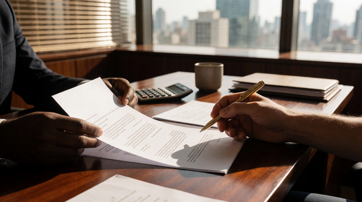 brazilian financial credit analysis office documents step emprestimo
