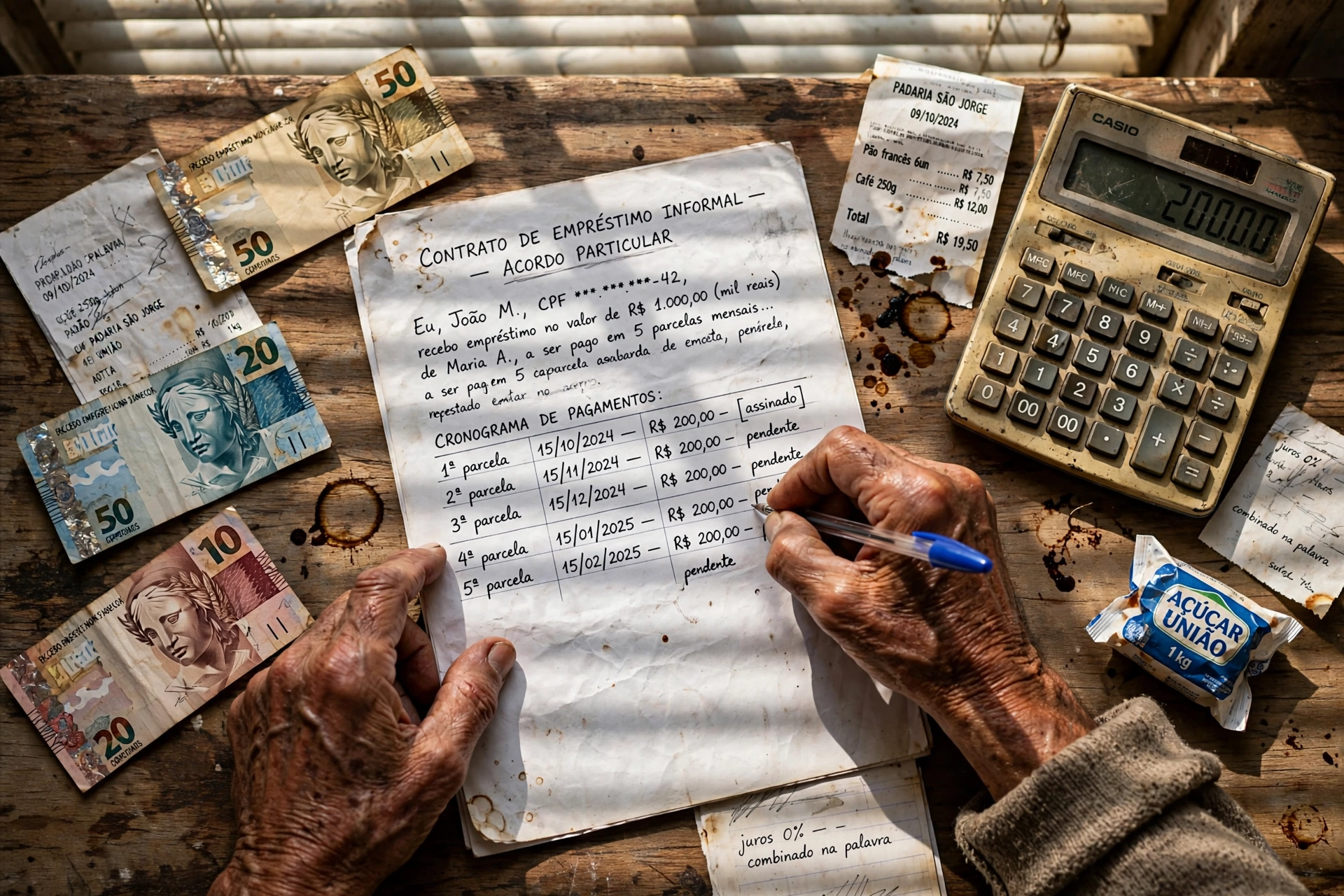 brazilian financial credit analysis office documents renda informal