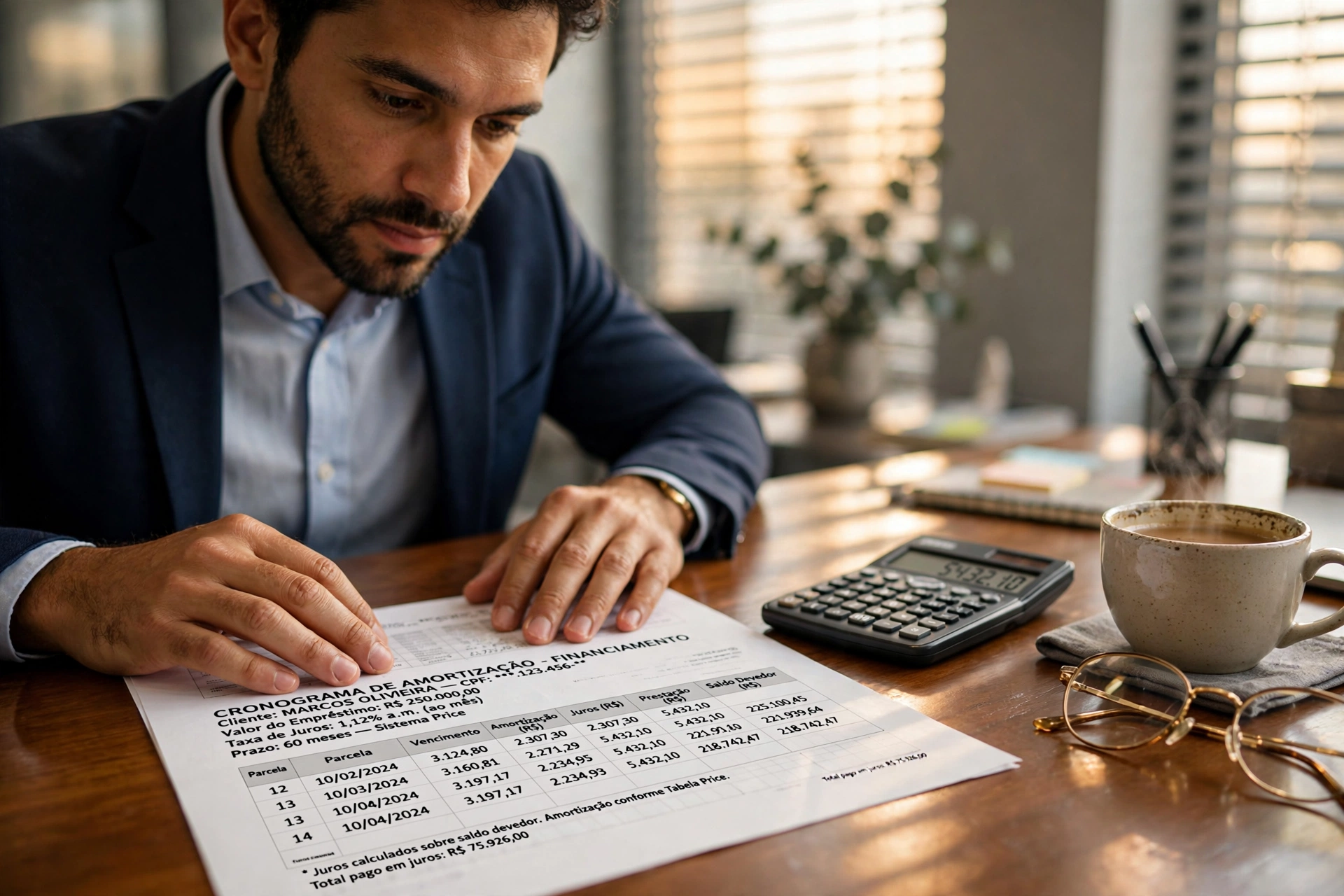 brazilian financial credit analysis office documents prazo empr