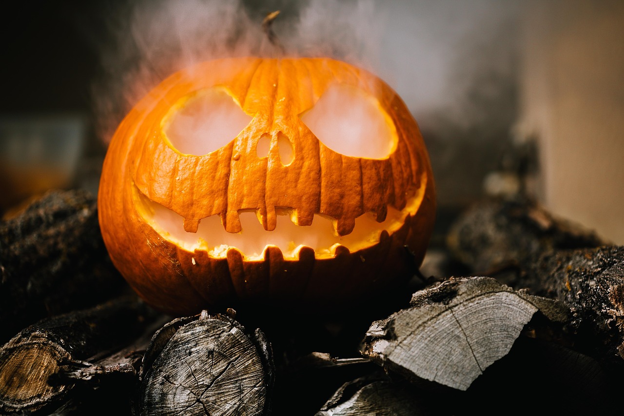 halloween, spooky, jack-o-lantern, pumpkin, autumn, fall, scary, horror, holiday, dark, ghost, celebration, night, black, october, design, orange, fun, party, trick, evil, lantern, treat, face, decoration, fear, traditional, head, season, smile, happy, jack, candle, vegetables, bright, creepy, deco, happy halloween, autumn decoration, hollow out, light, candlelight, decorative, happyhalloween, halloween, halloween, halloween, halloween, halloween, pumpkin