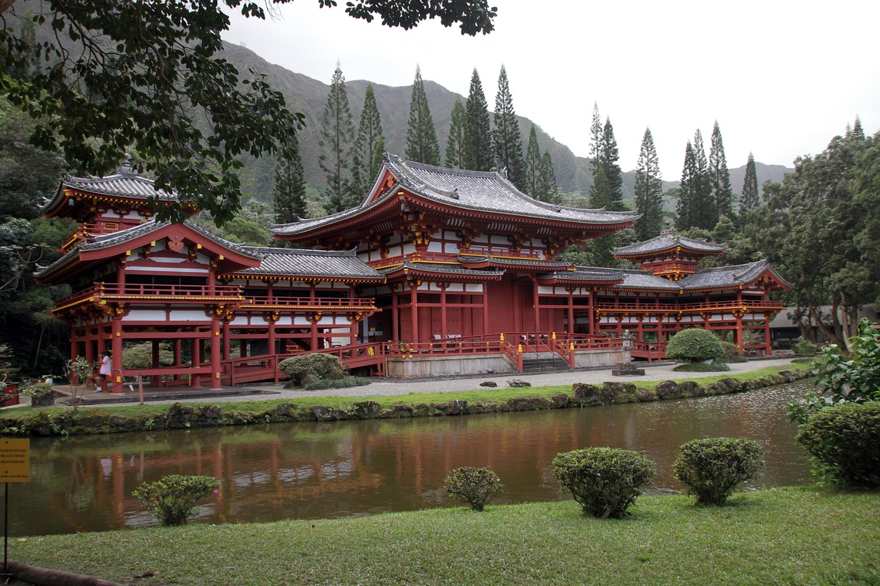 temple, japanese, architecture, culture, traditional, shrine, o'ahu, hawaii, shrine, hawaii, hawaii, hawaii, hawaii, hawaii