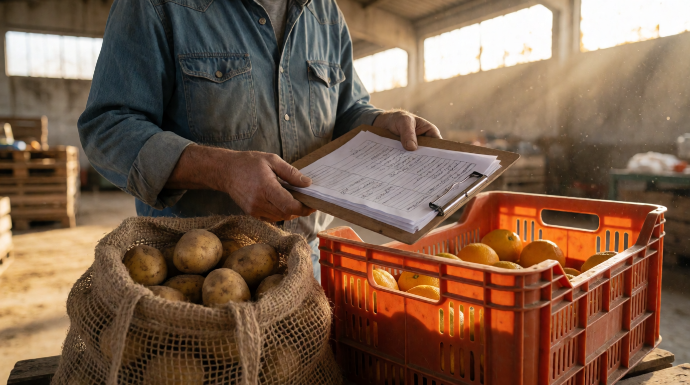 Comparativo técnico de embalagens agrícolas