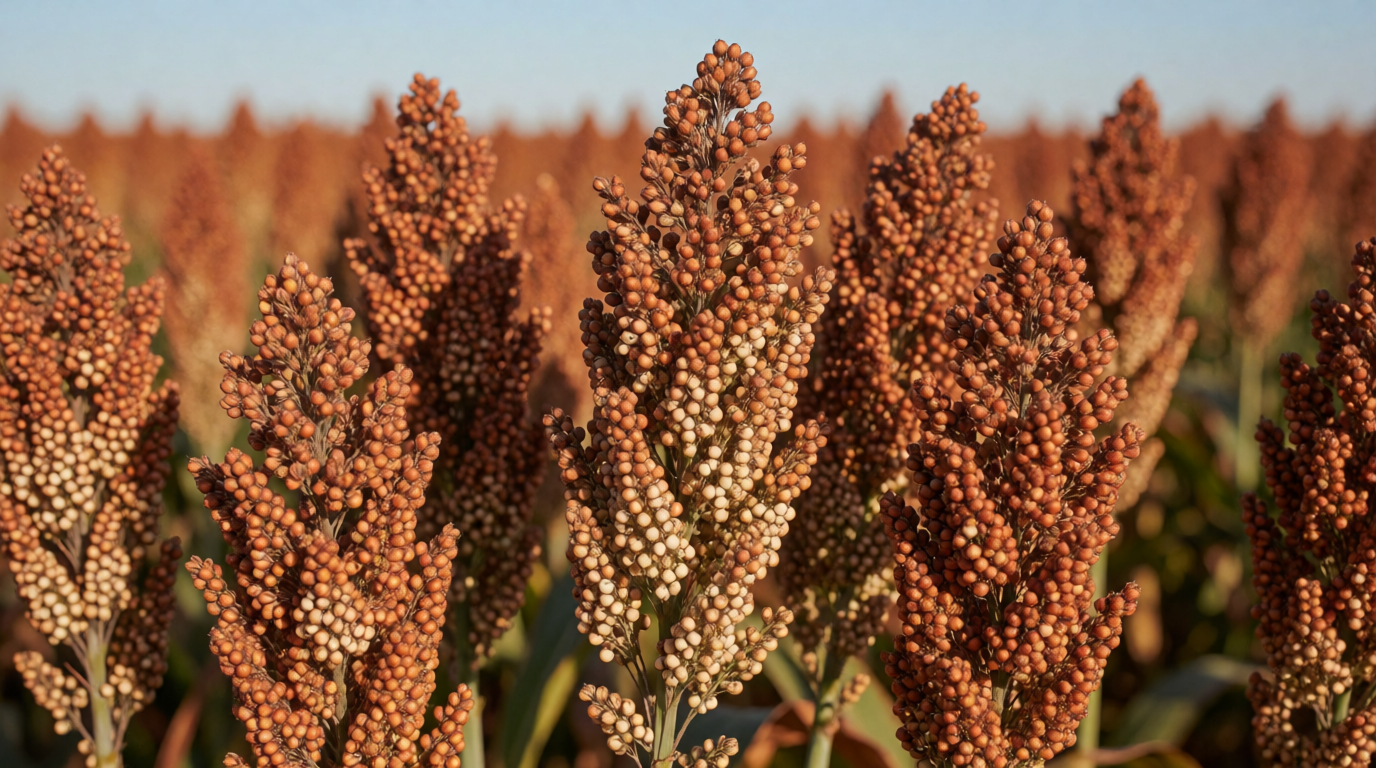 Plantação de sorgo em Mato Grosso do Sul