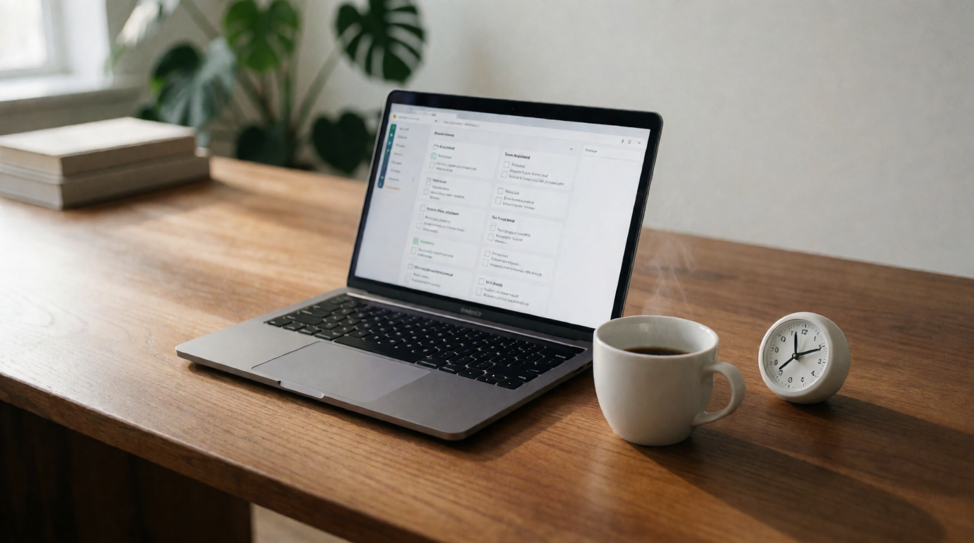 productivity timer desk workspace everything task management apps