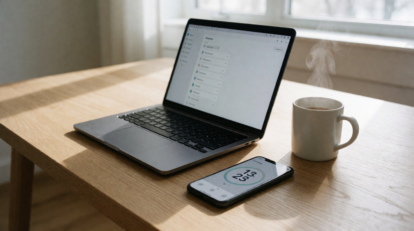 productivity timer desk workspace best list app works