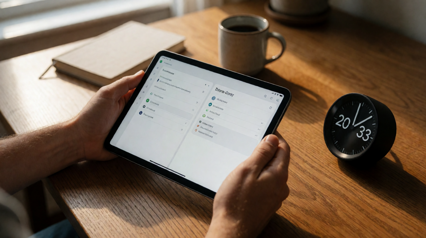 productivity timer desk workspace choose task management apps