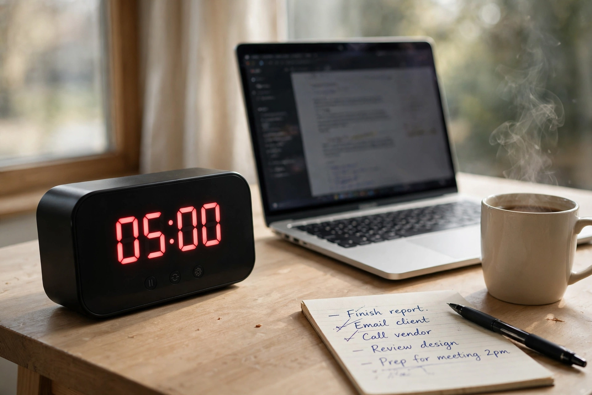 productivity timer desk workspace pomodoro cost