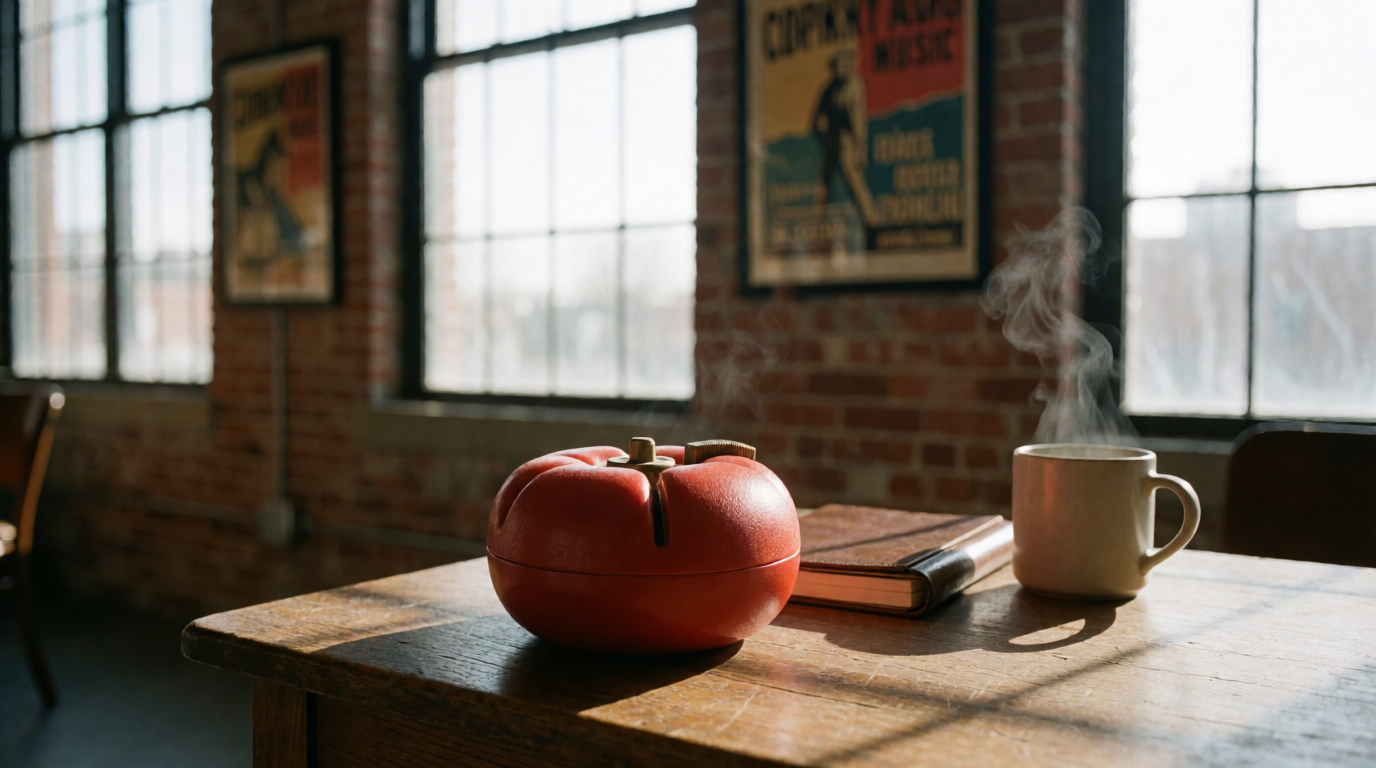 productivity timer desk workspace pomodoro nashville