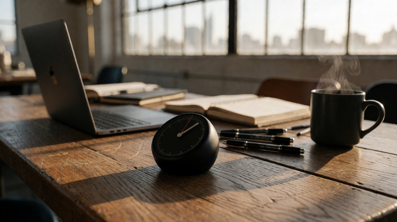 productivity timer desk workspace pomodoro oakland