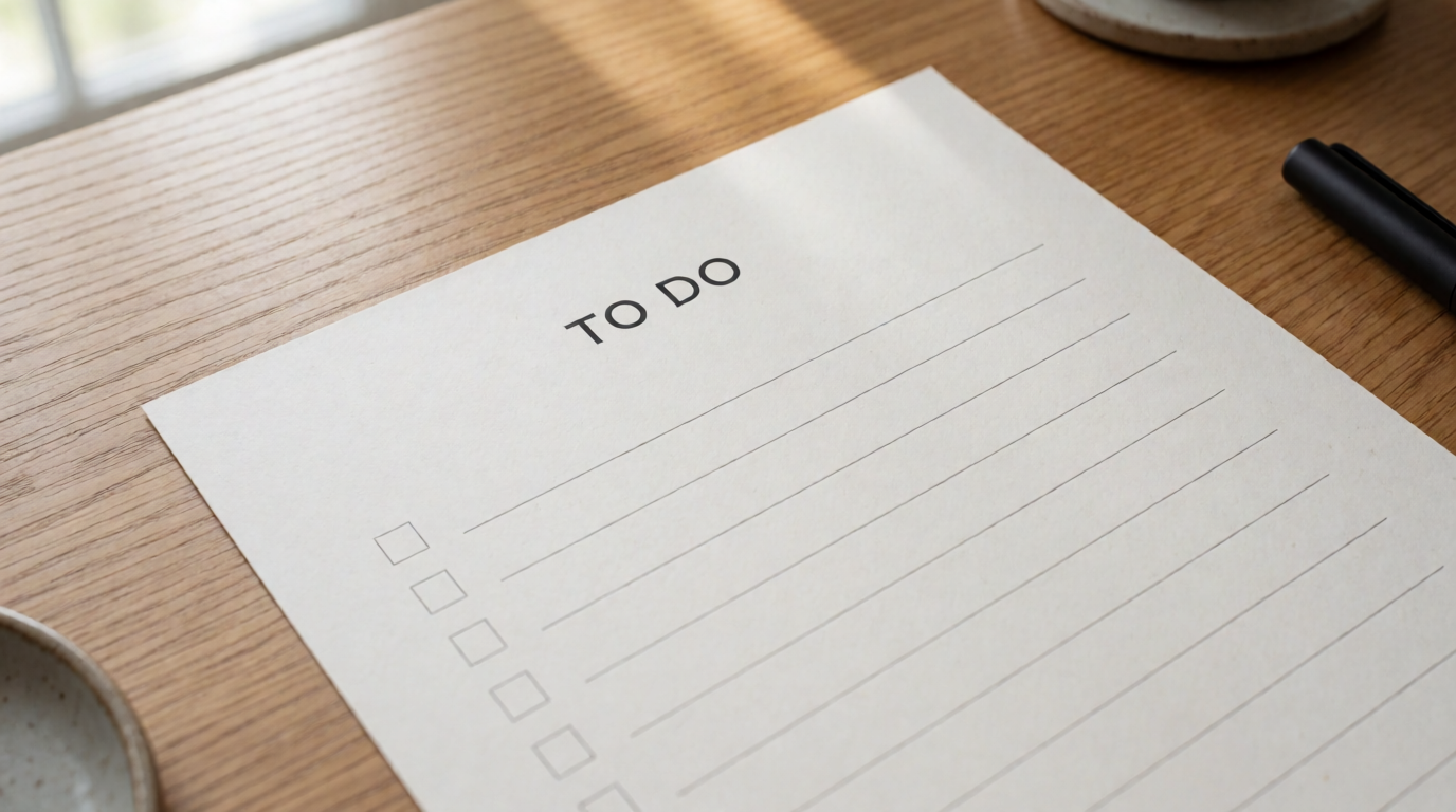 productivity timer desk workspace list template raleigh