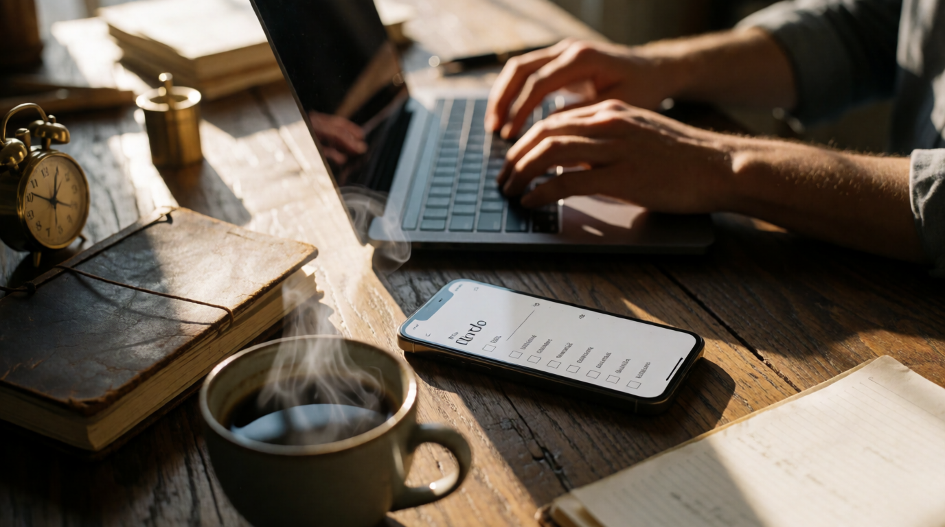 productivity timer desk workspace understanding best list app