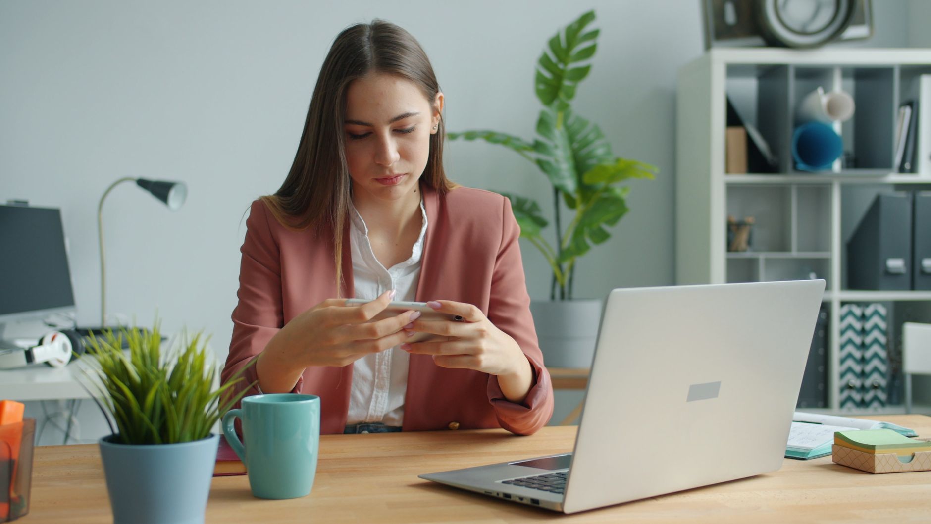 Senior manager analyzing team productivity metrics on a modern task management dashboard