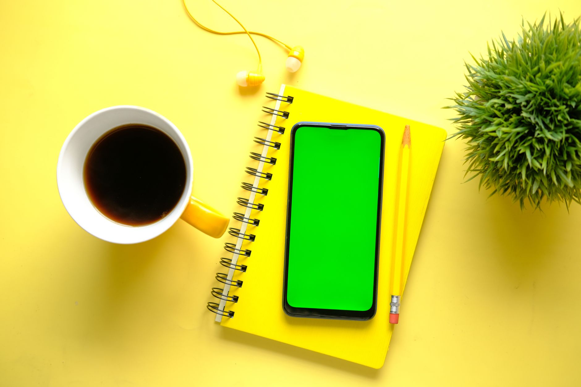 Professional using Eisenhower Matrix prioritization on mobile device