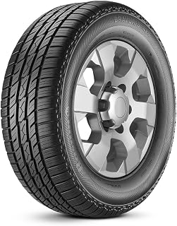Detalhe da banda de rodagem de um pneu Continental 225 60 R17