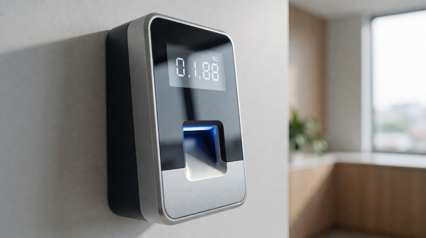 biometric time clock office employee