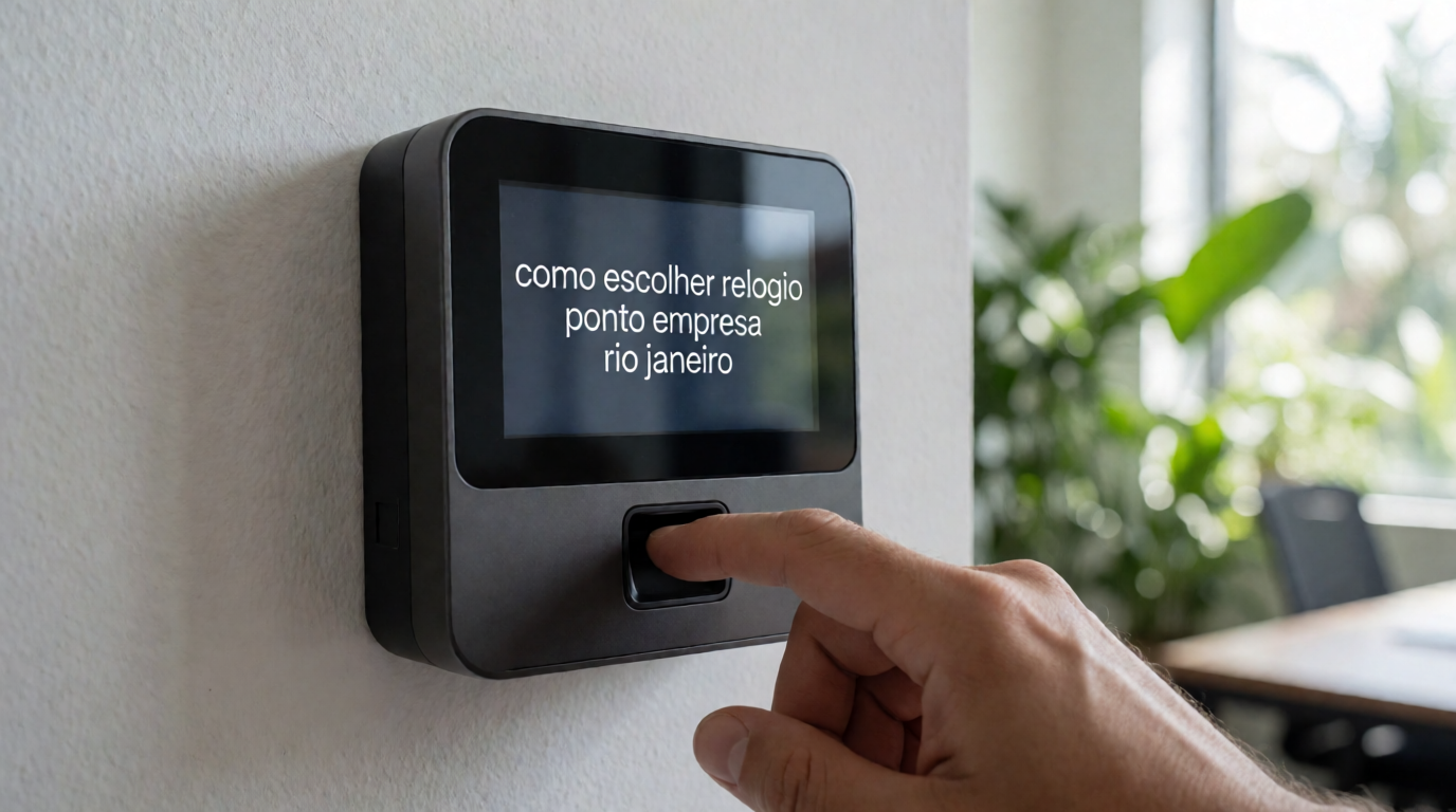 biometric time clock office employee