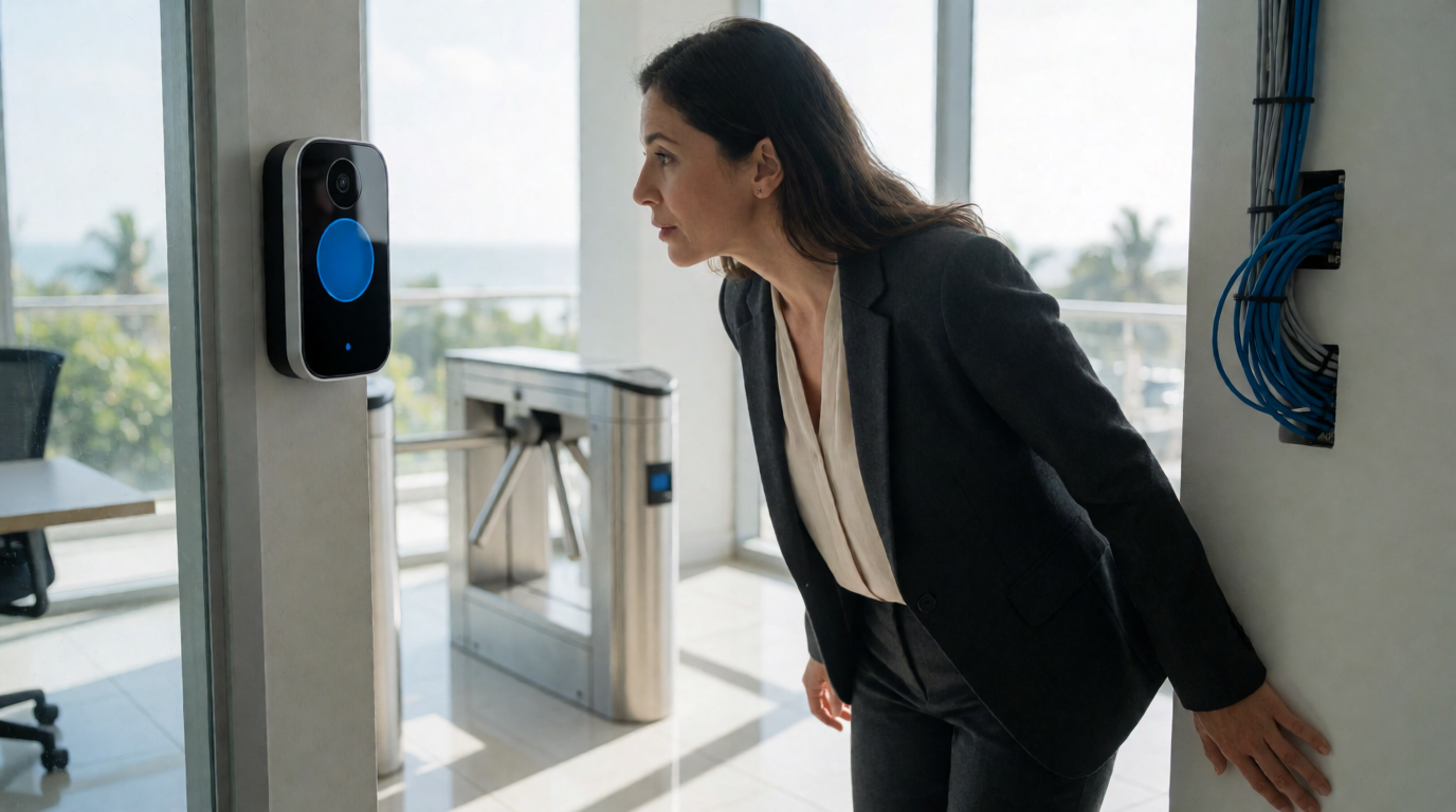 biometric time clock office employee