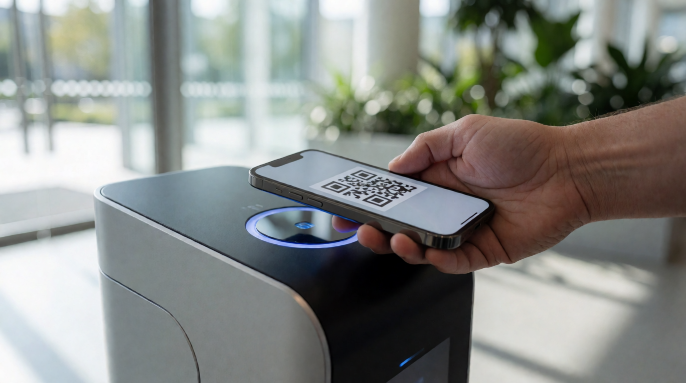 office building access control turnstile