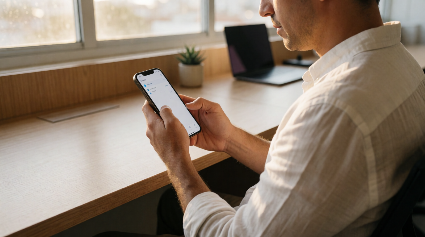 employee mobile app time tracking smartphone