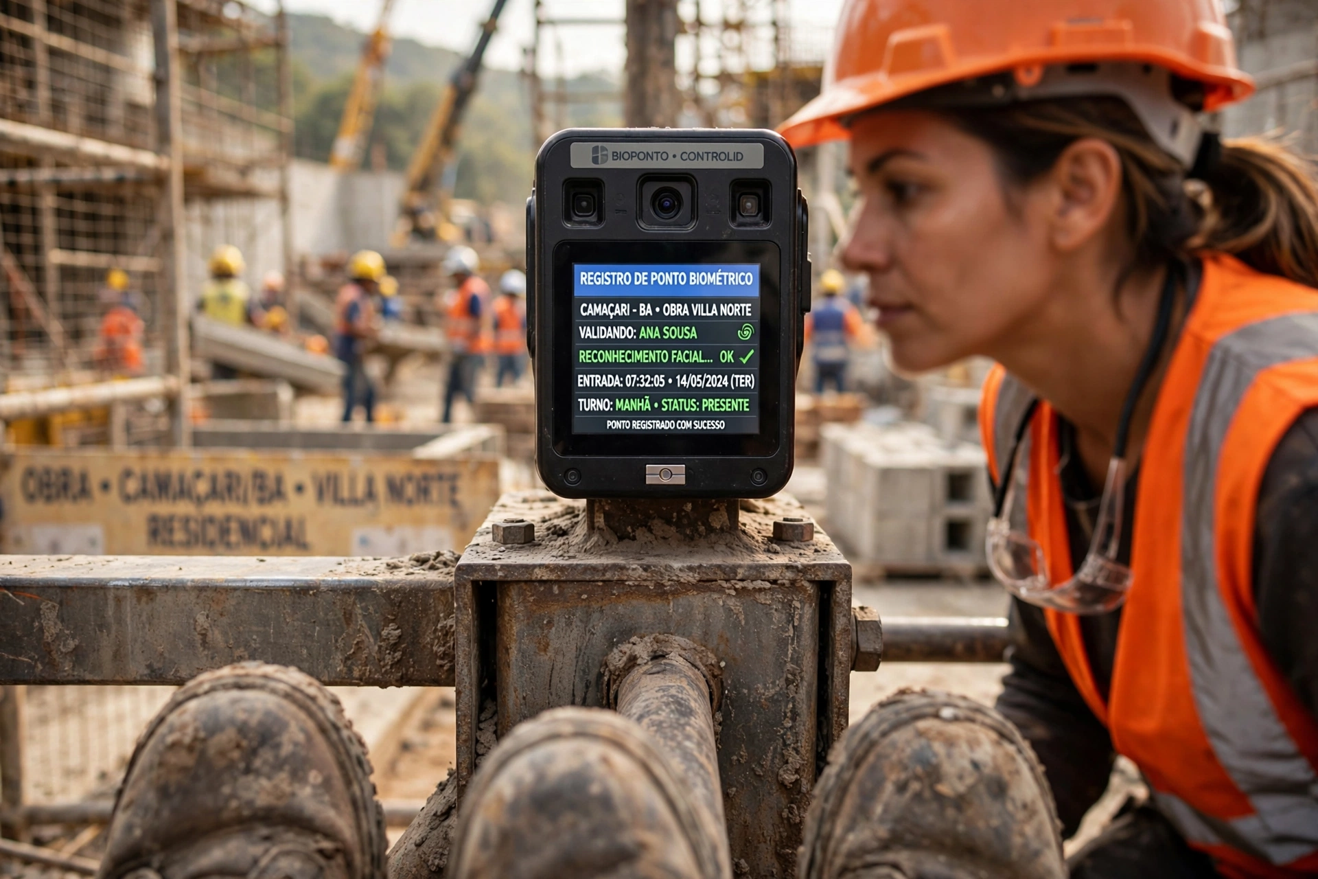 employee mobile app time tracking smartphone
